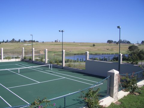 Sports court lighting project detail