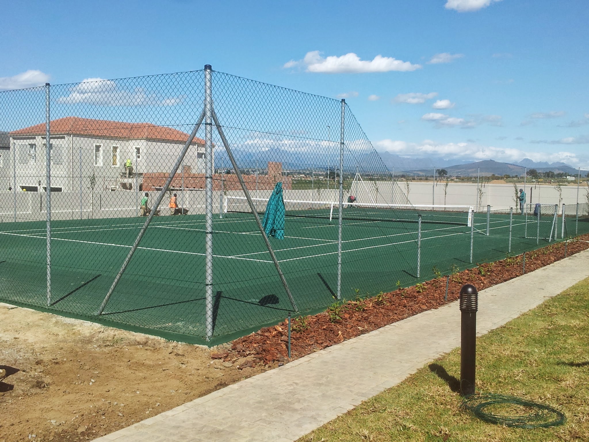 Fencing and net post project