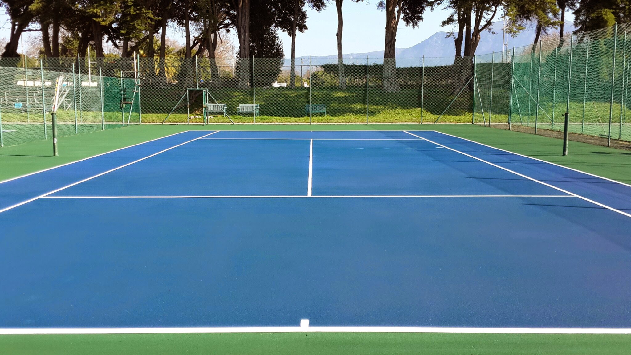 Synthetic clay court project