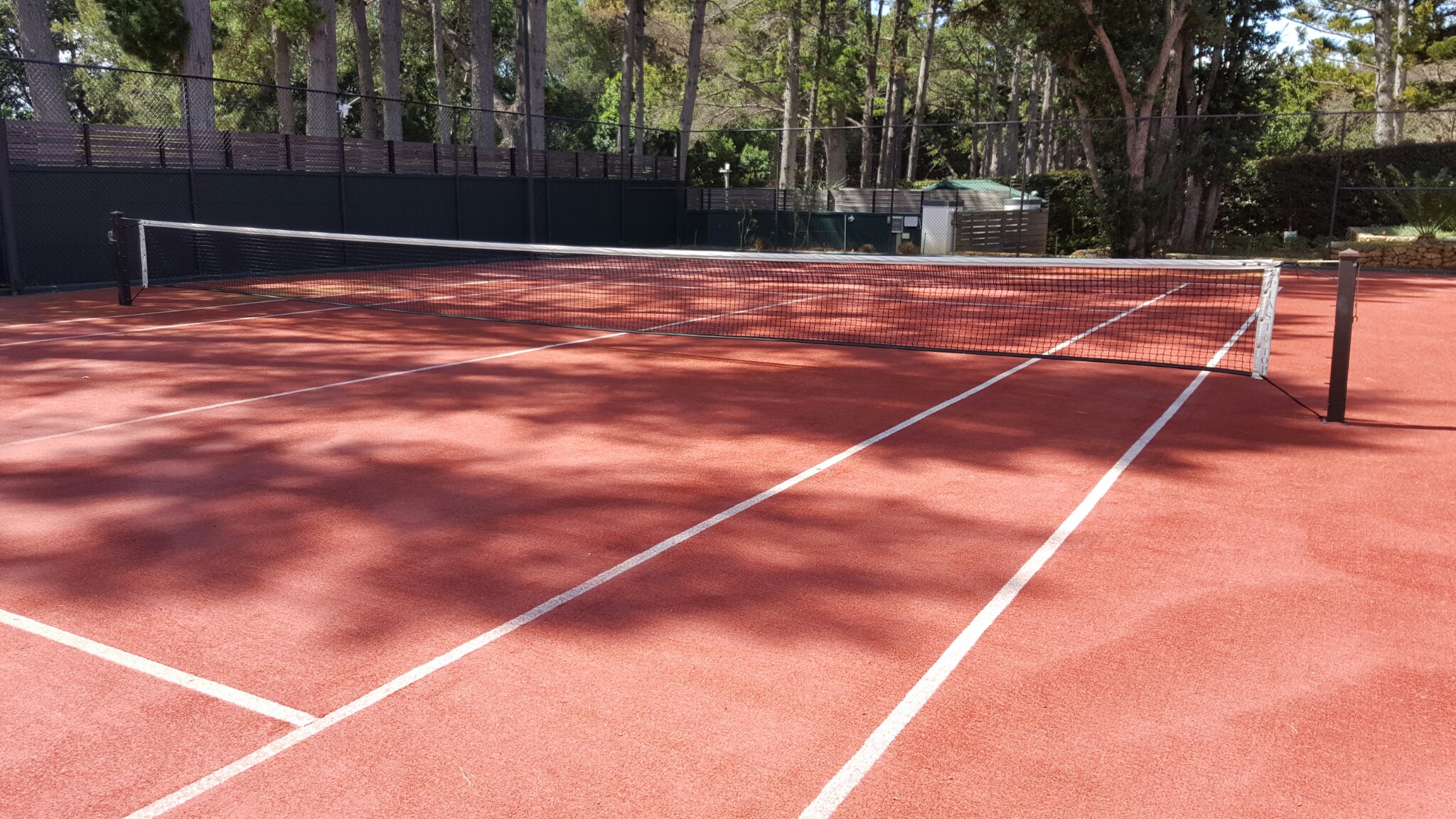 Synthetic clay court project
