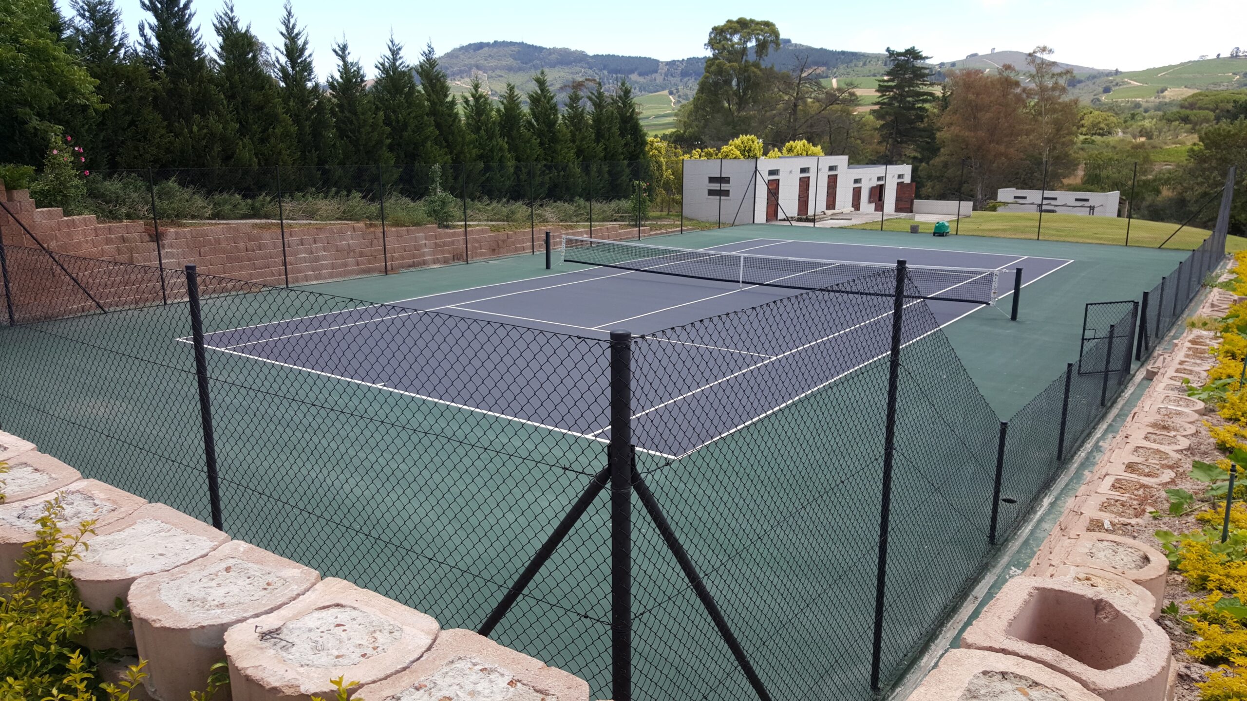Fencing and net post project