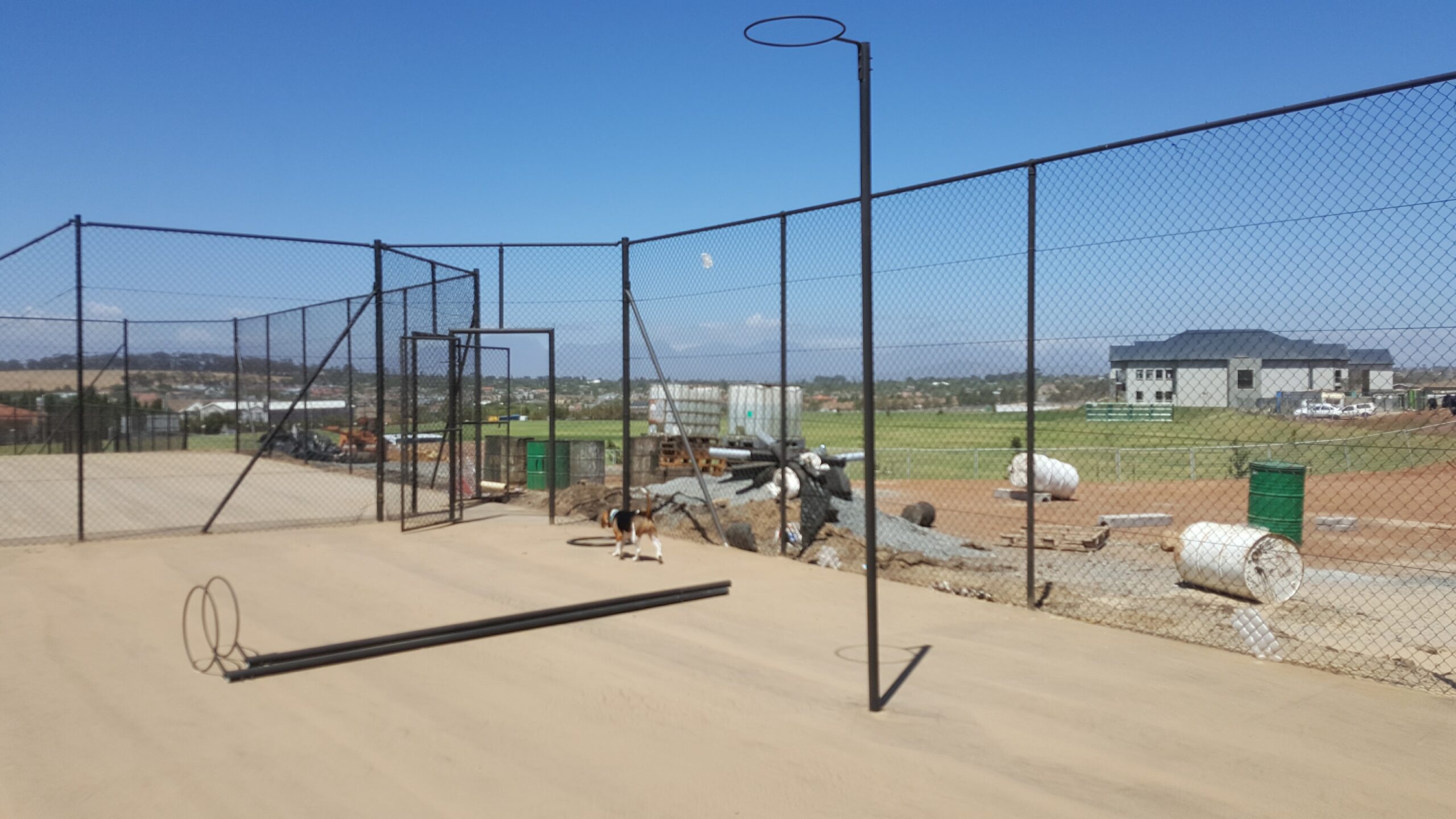 Fencing and net post project