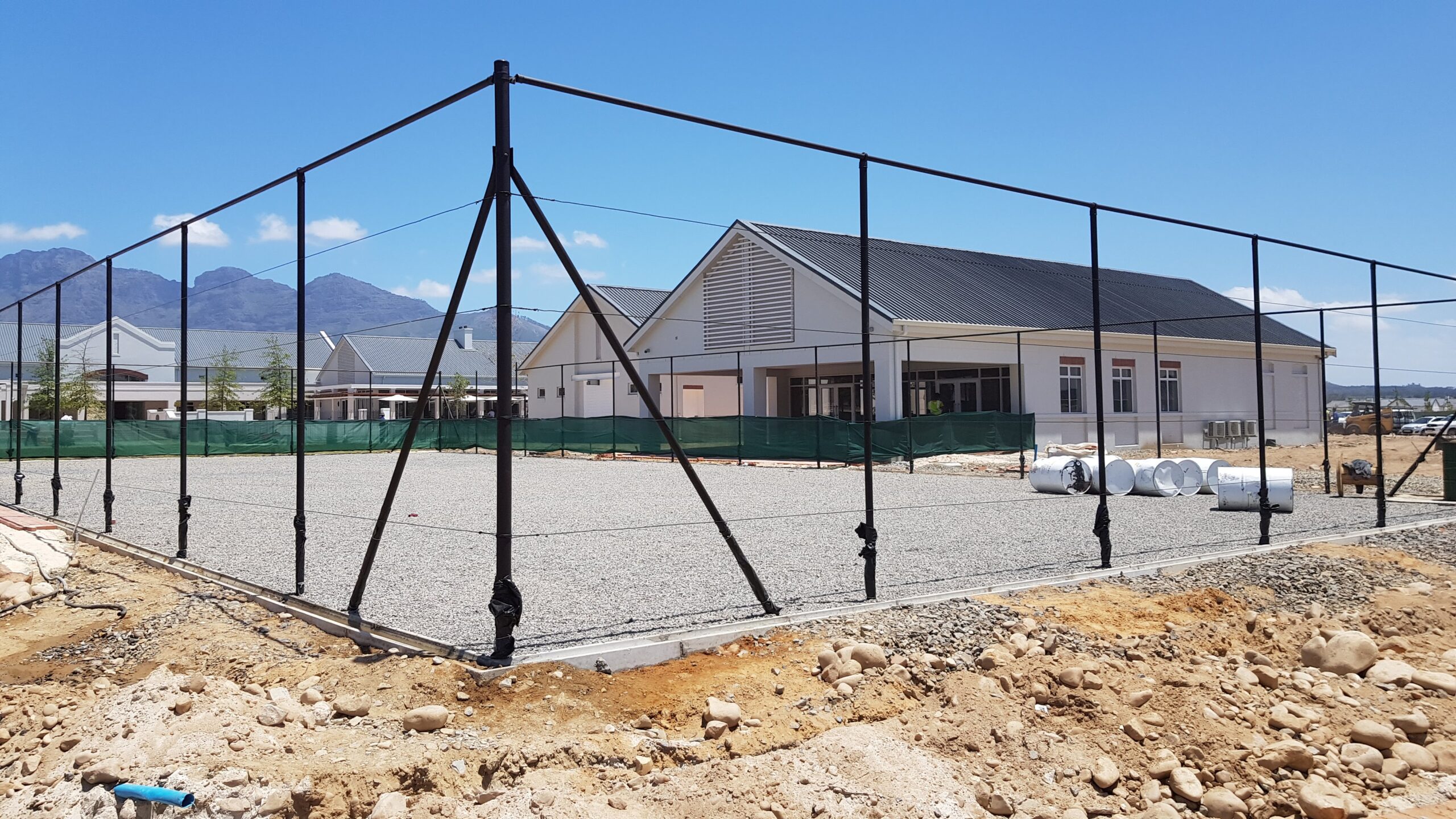 Fencing and net post project