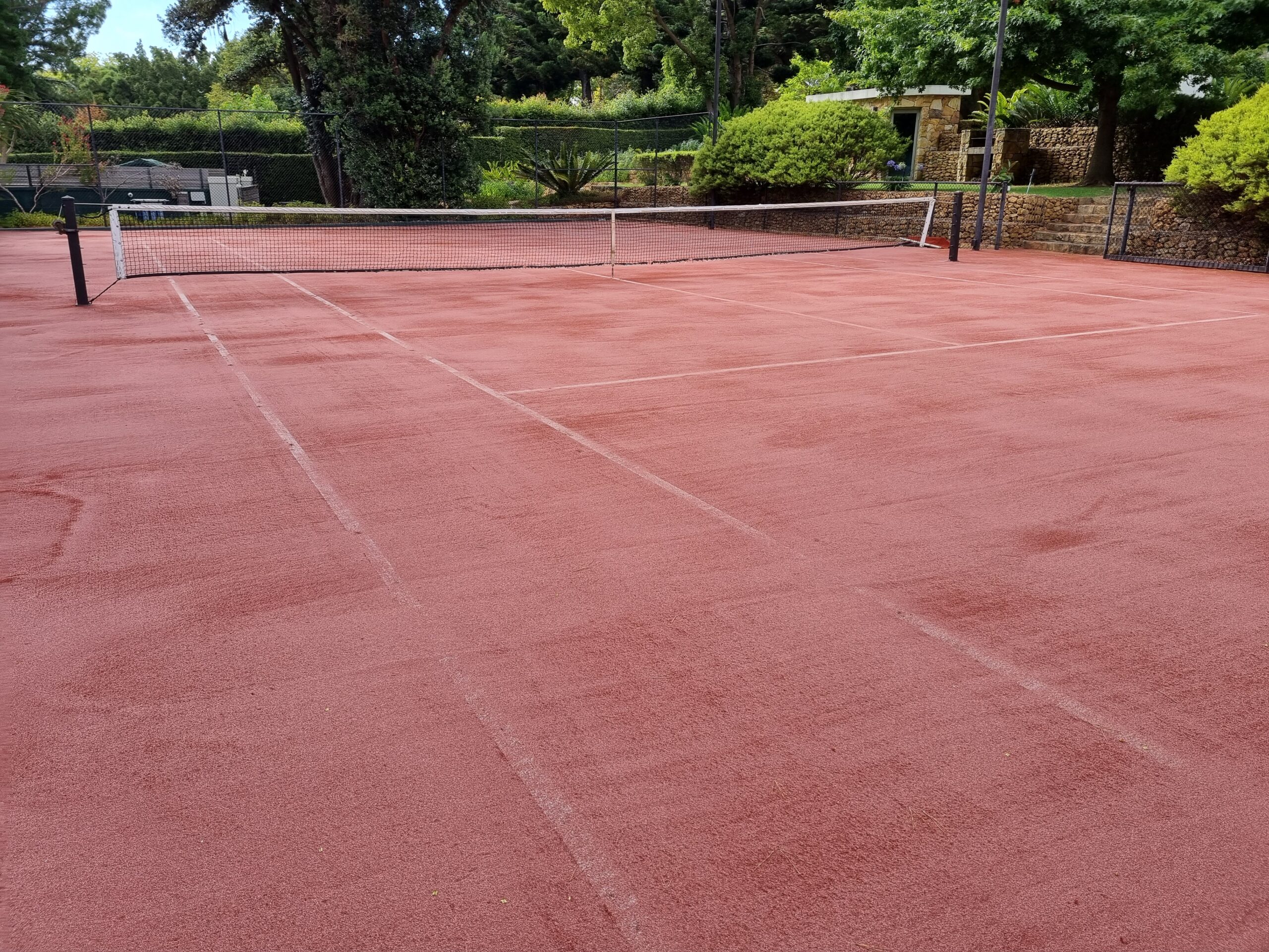 Synthetic clay court project