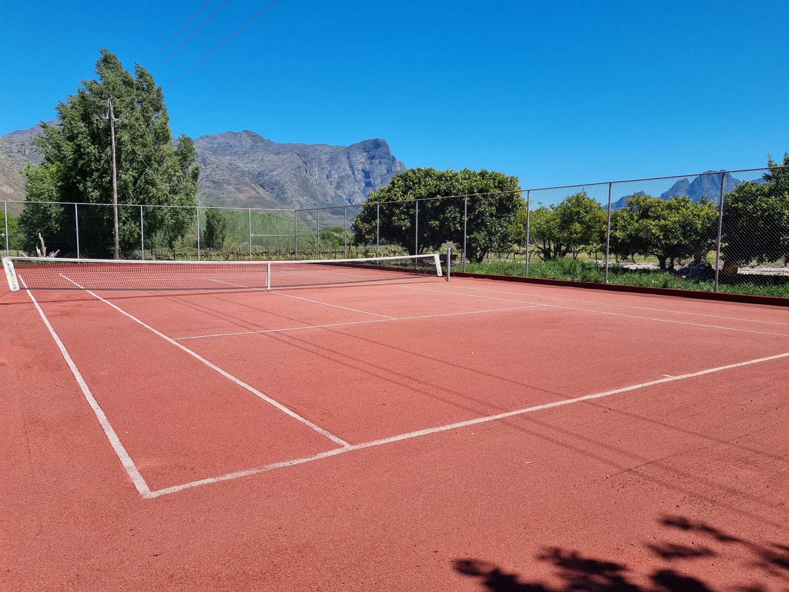 Synthetic clay court project
