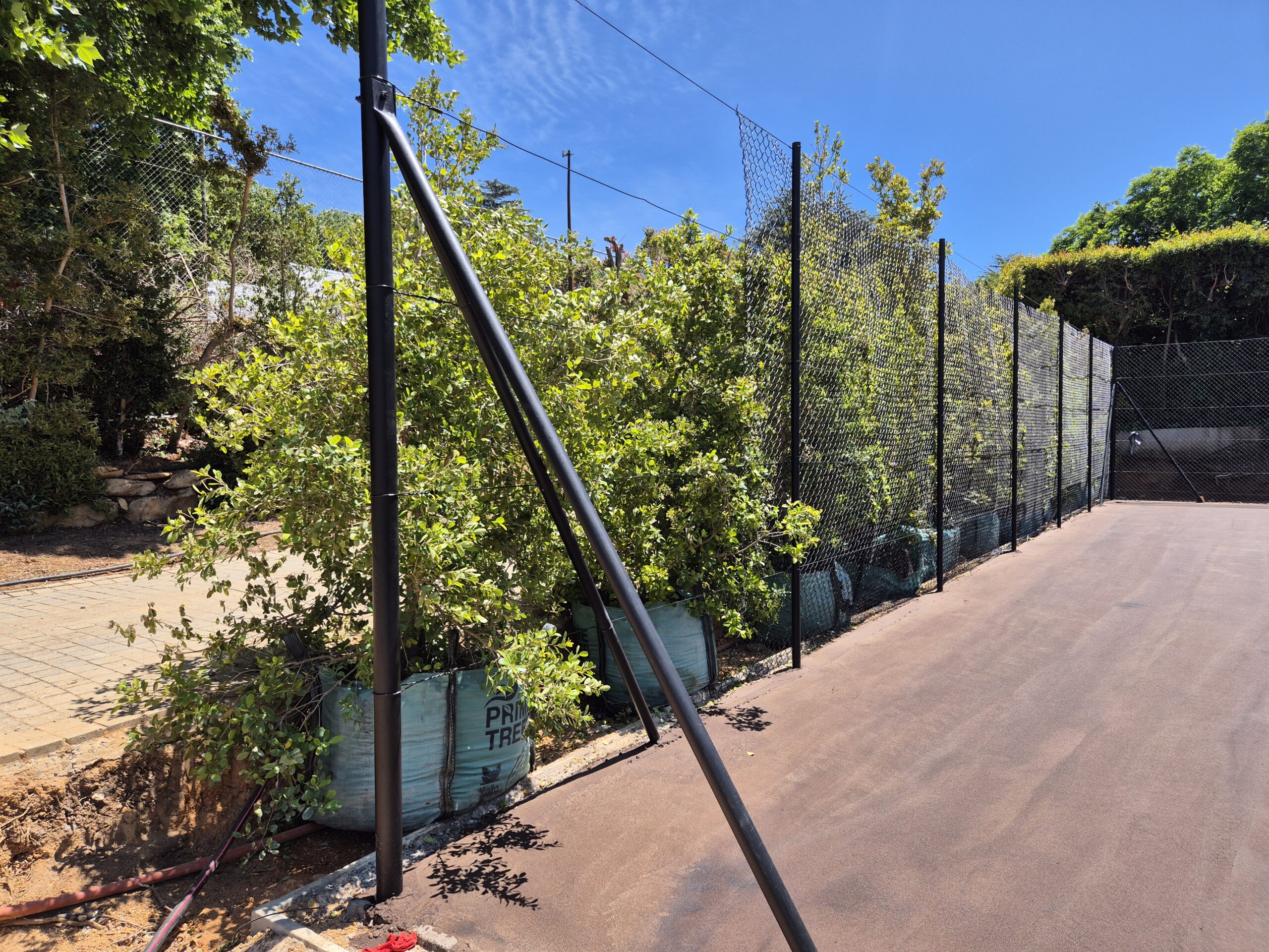 Fencing and net post project