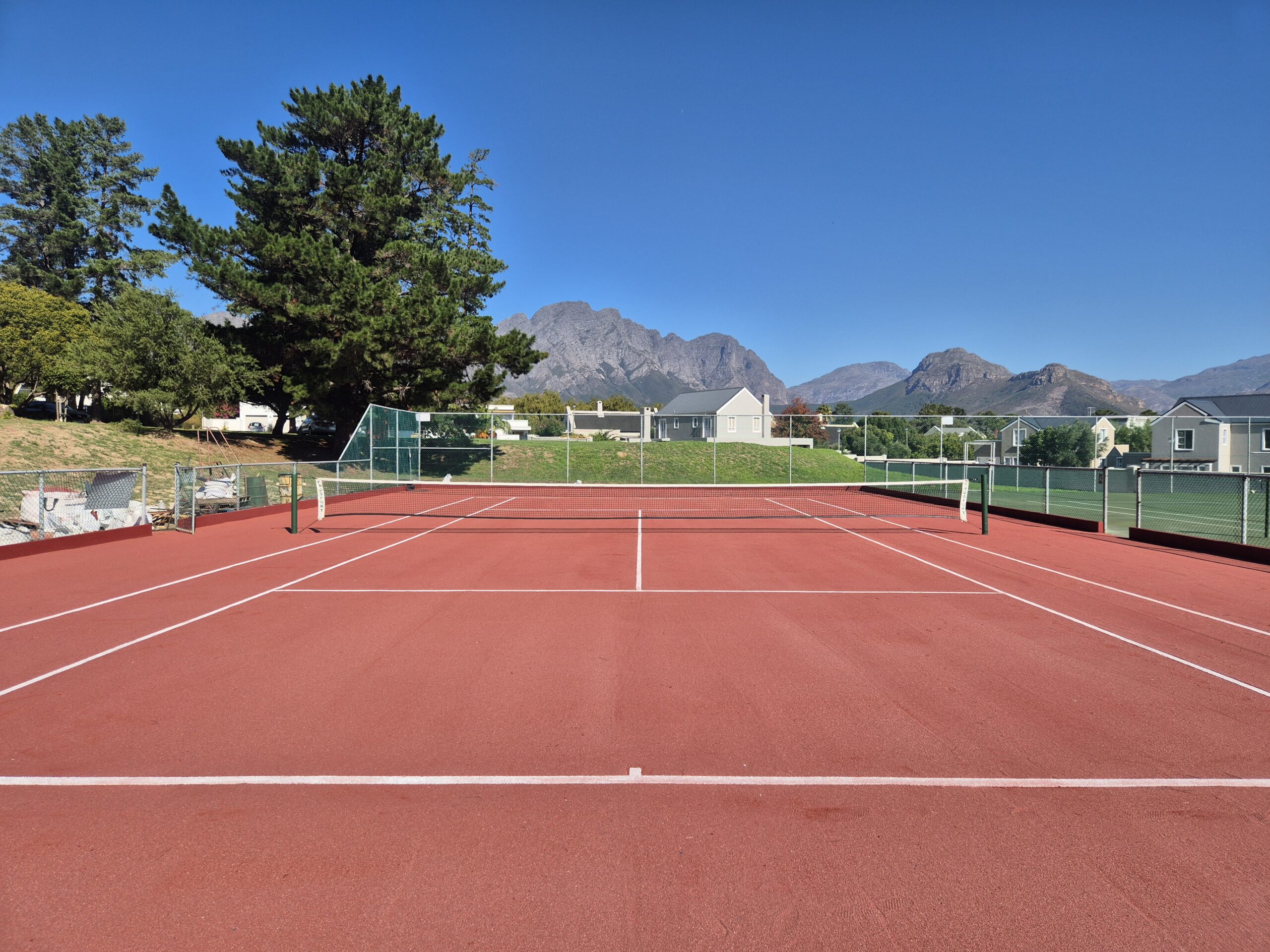 Synthetic clay court project