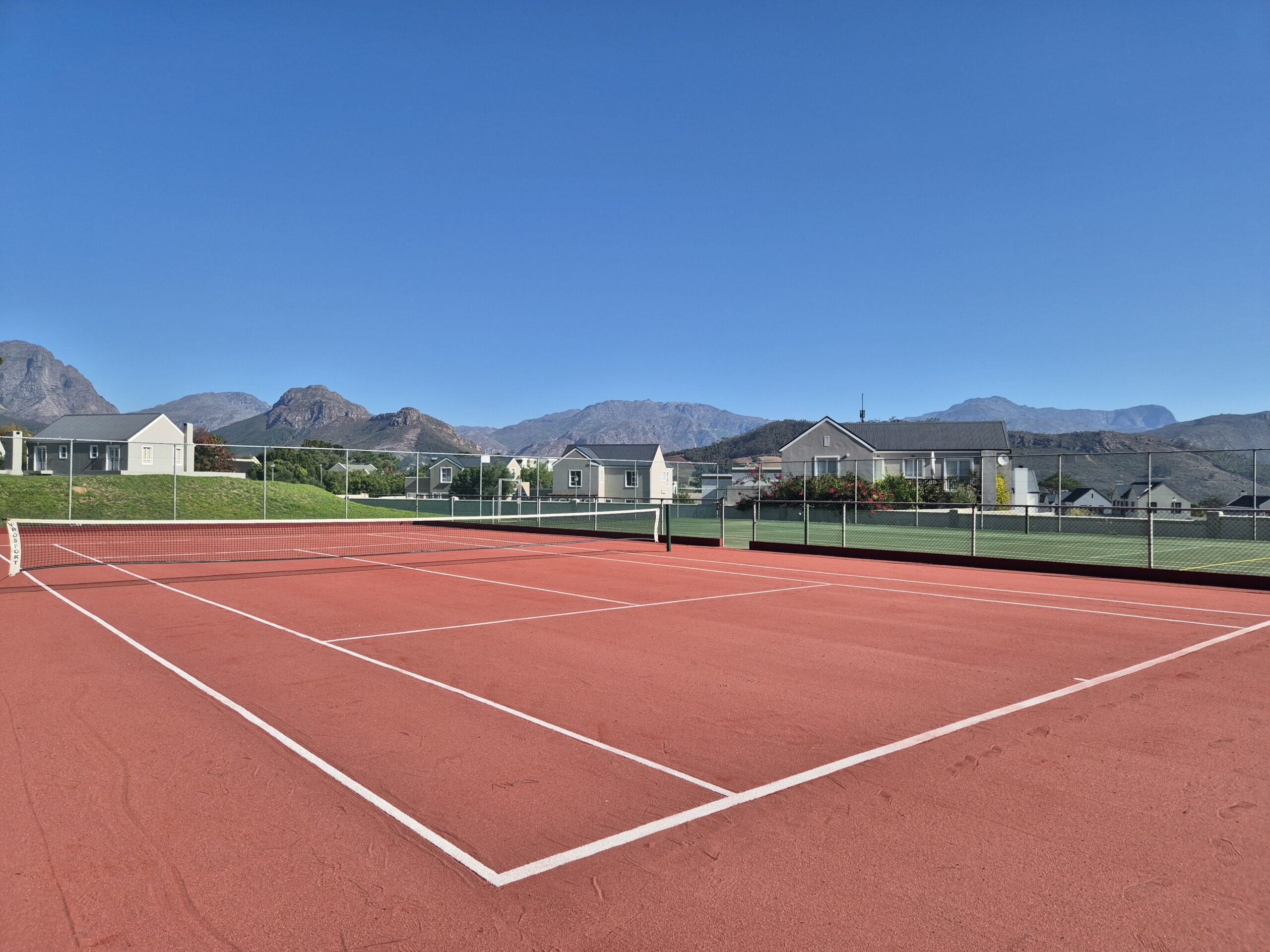 Synthetic clay court project