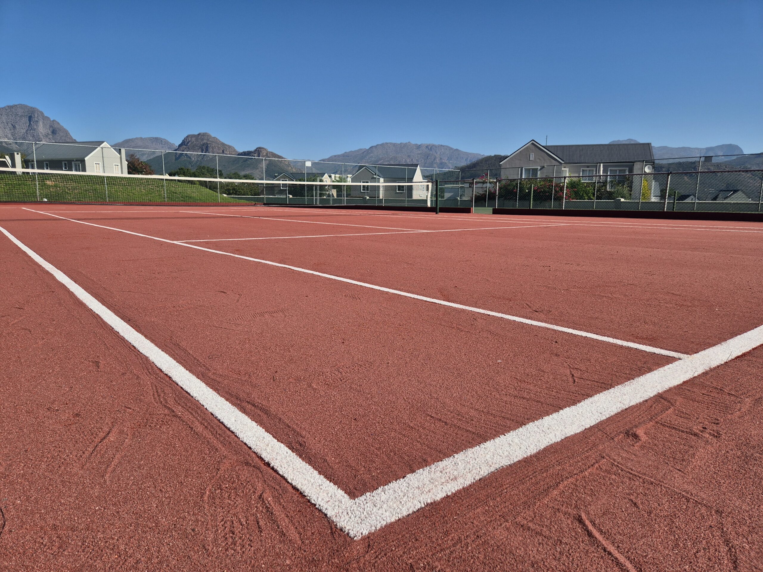 Synthetic clay court project