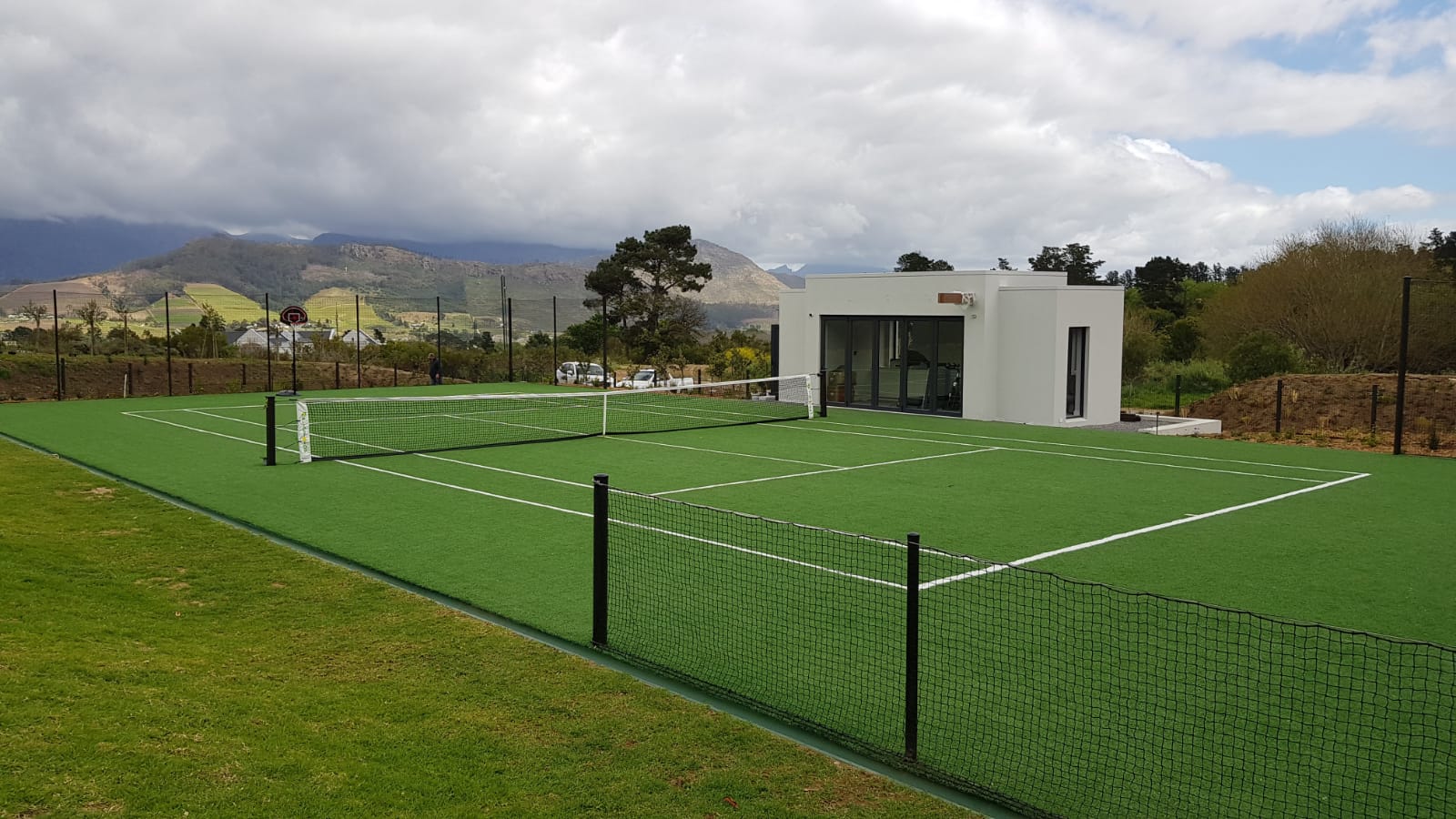 Fencing and net post project