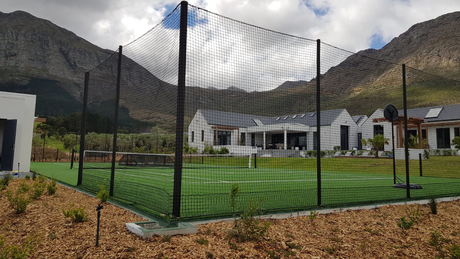 Fencing and net post project
