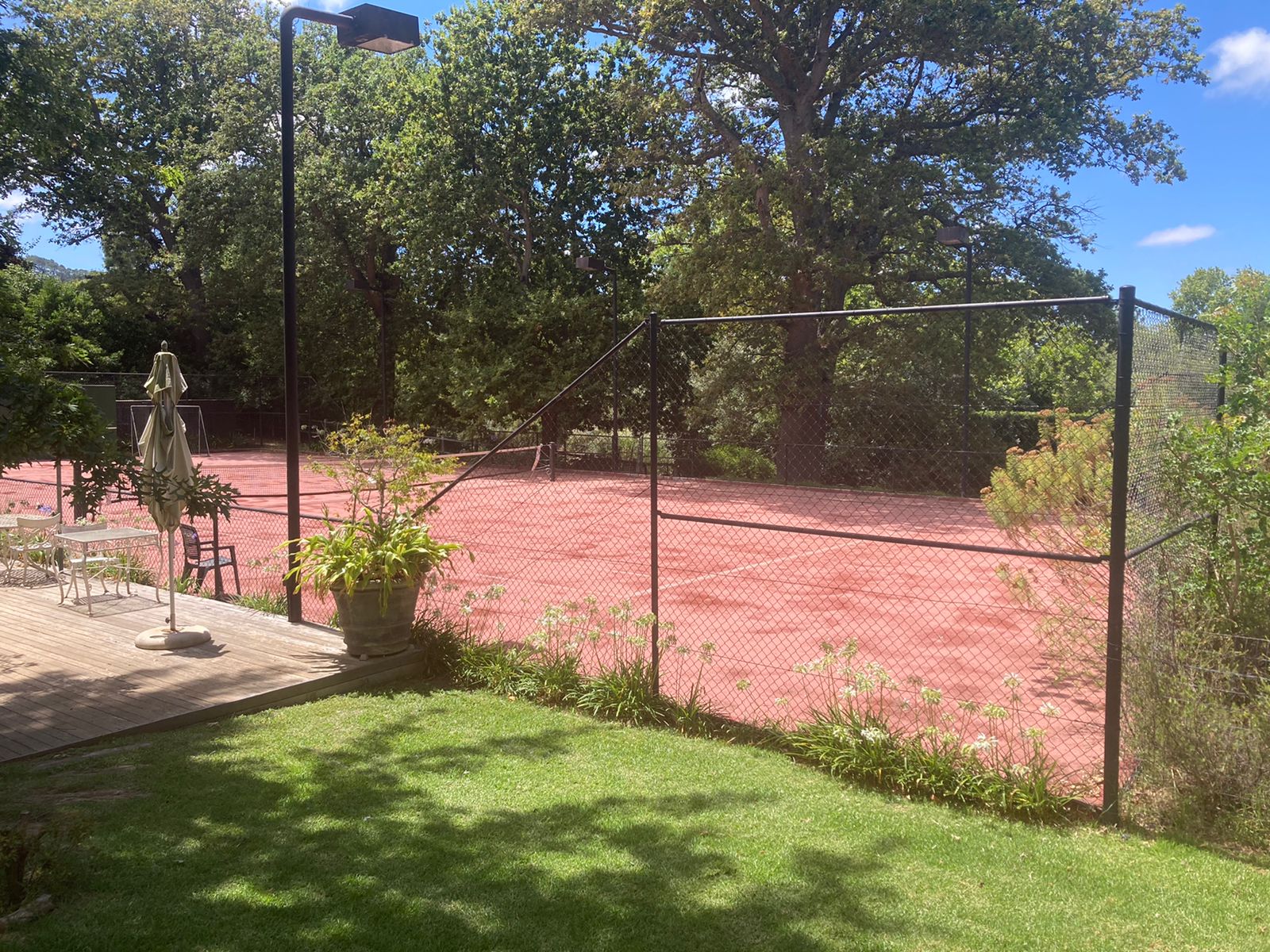 Synthetic clay court project